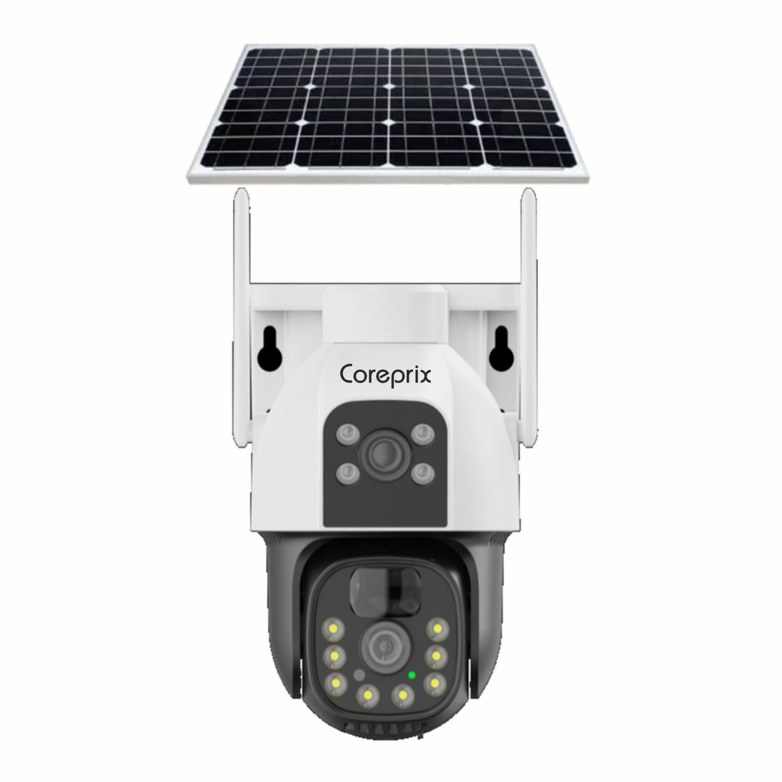 COREPRIX 4MP MINI PT 4G SOLAR DUAL LENS LINKAGE COLOR CAMERA